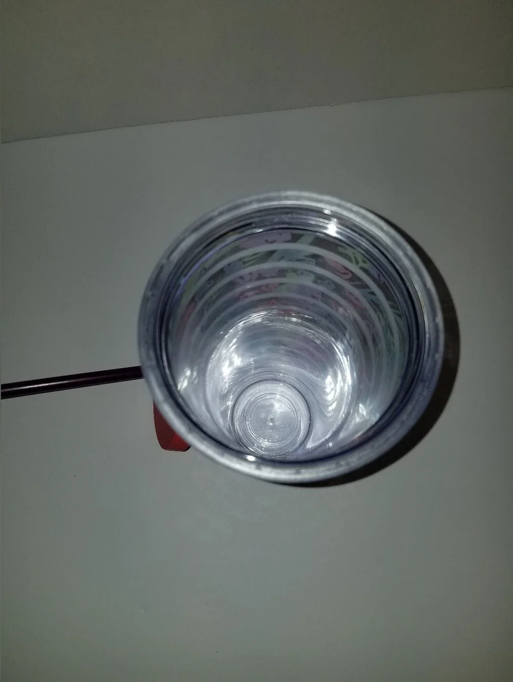 Starbucks 2017 Floral Stripes Cold Cup Tumbler